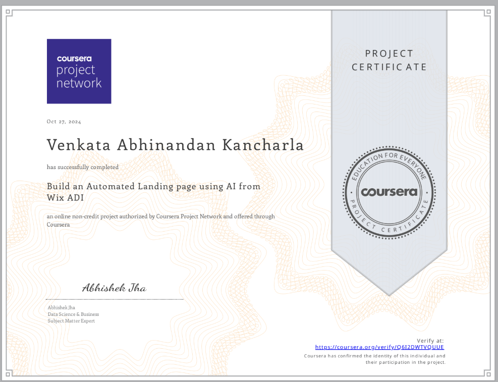 Certification 3